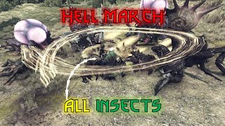 Hell March - The Witcher 3 Extreme Combat: vs All Insects / 위쳐 3 극한 전투: 모든 곤충류