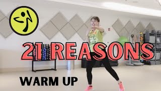 21 Reasons by Nathan Dawe ft. Ella Henderson | Easy Dance Warm Up | Zumba Fitness with NikkiFit