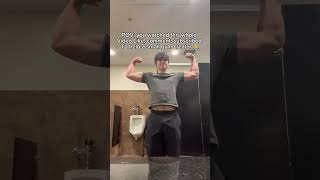 POV: you run across my page #shorts #gymshorts #youtube #gym #fitness #fitnessshorts