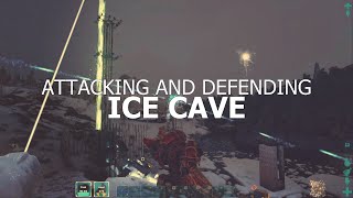 ATTACKING AND DEFENDING ICE CAVE ISLAND #ICED