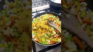 My own way of cooking Fried Rice with Prawns #friedrice #friedricewithprawns