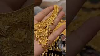 Latest collection of gold necklace 😍#shortvideo #goldaccessories #youtubeshorts