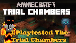 I PLAY TESTED THE TRIAL CHAMBERS!! | Minecraft 1.21 (Preview 1.20.60.20)