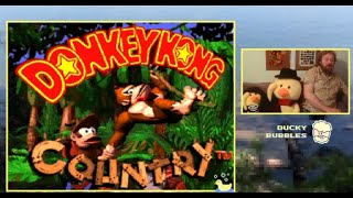 Ducky Tries Some Game Genie Codes: Donkey Kong Country ( 2D88-1253 + 308C-1E53)