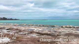 A beautiful view of Lake Michigan by South Shore Drive. (3/2022)