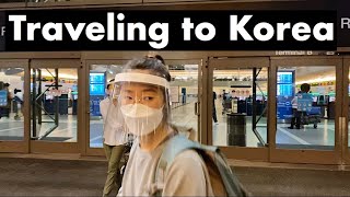 Traveling during COVID-19 vlog (USA to Korea)