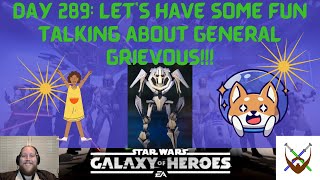 Day 289: Let's have some fun talking about General Grievous!!!