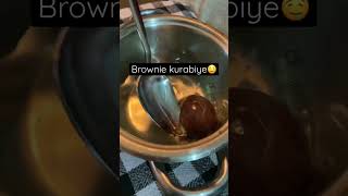 Brownie kurabiye🤤 #shorts