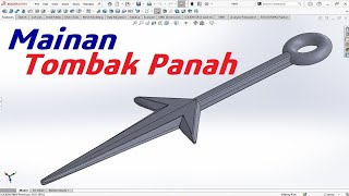 Mainan Tombak Panah