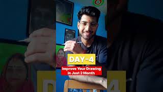 DAY-4 Drawing Challenge #art #artist #drawing #shortvideo #shorts