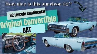 1962 Lincoln Continental Convertible - LIVE BaT Auction