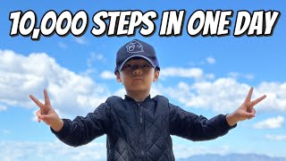 10K subscribers milestone! Walk 10K miles with me! Thank you!