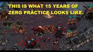 THIS IS WHAT 15 YEARS OF ZERG PRACTICE LOOK LIKE