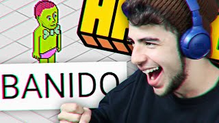 A meta é ser BANIDO de TODO QUARTO que eu entrar no HABBO!