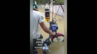 Modifikasi motor buat banjir