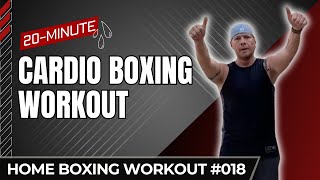 20 Min Home Cardio-Boxing Workout | Boxing Ready