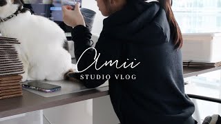 Studio Vlog | Moving & Packing Orders | Silent Calm Vlog