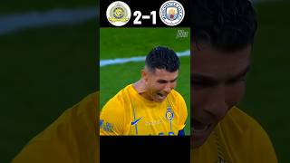 Al Nassr vs Man City Penalty Shootout 2024 Imaginary Ronaldo vs Haaland #youtube #football #shorts