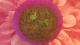 Curry leaves chutney  for rice or karveppilai thuvaiyal for rice