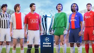 Champions League, dar cu echipe ce au făcut istorie 🏆 Experiment FIFA 23