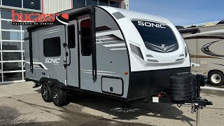 Cozy Trailer with a Murphy Bed: 2024 Venture Sonic 190VRB Travel Trailer