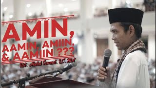 Amin, Aamin, Amiin & Aamiin, Mana Yang Benar ? - Ust. Abdul Somad, LC,.MA