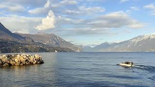 On Lake Garda with amphibious cars