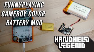 GBC FunnyPlaying Battery Mod | Install Guide