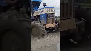 Swaraj 744fe 4wd tractor 😈#swaraj #tractorvideo #tractorblog