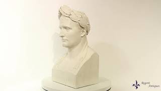 Vintage Marble Bust of Napoleon Bonaparte as Caesar 20th C