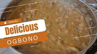 Make a Quick Ogbono Soup with me