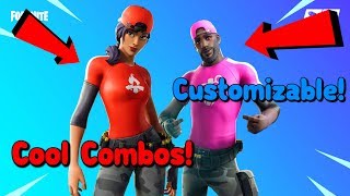 *NEW* Fortnite Skin-Marked Marauder Combos