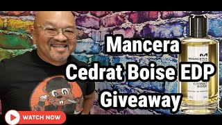 MANCERA CEDRAT BOISE EDP GIVEAWAY