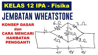 TUTORIAL JEMBATAN WHEATSTONE LENGKAP! - FISIKA XII IPA