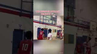 The defender couldn’t believe it… | #basketball #shorts