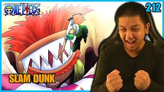 🏀 SLAM DUNK 🏀 | One Piece - Episode 212 | Reaction