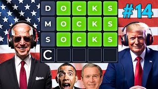 US Presidents Play WORDLE 14