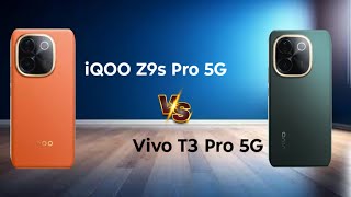 iQOO Z9s Pro 5G 🆚 Vivo T3 Pro 5G || Full Comparison ⚡ video || Which is best Mobile ?