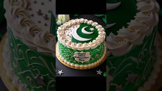 Cake for Pakistan Independence #cake #pakistanindependencedaysongs #shukriapakistan #shorts #viral