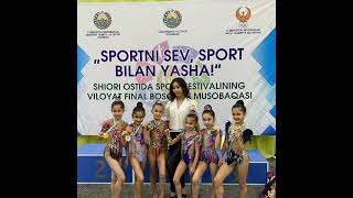 Tolipova Dilnura. Samarkand Badiiy gimnastika.Художественный гимнастика. Rhythmic gymnastics.