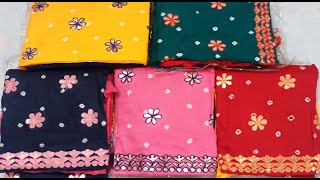 Gotapatti | Dress Material with Cotton | Summer Special Collection | Hyderabadi Mom In Dubai