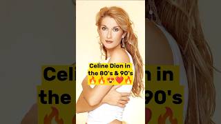 Celine Dion in the 80"s & 90's🔥#shorts #celinedion #youtubeshorts #celebrity