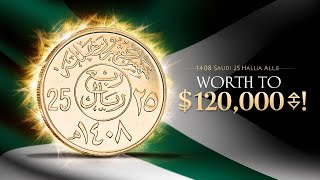 📢 Rare 1408 Saudi 25 Halala Coin 💰 Worth Up to 👉 $120,000 👈! 🤑 Uncover the Rarity! 🇸🇦