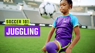 How to Juggle a Soccer Ball | Soccer Skills by MOJO