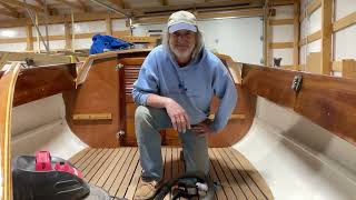 Pearson Ensign Sailboat Project - Bulkhead Reassembled-Episode 17