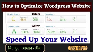 How to Speed Up Your WordPress Website | Optimize WP Site | Increase Web 20X Speed 2024