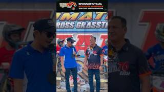 Team 76 MX menjadi Sponsor utama dalam acara Motocross & Grastrack Sumatera 2024