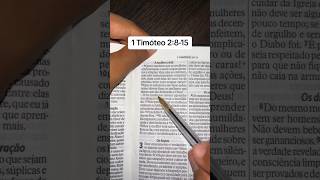 1 Timóteo 2:8-12 #palavradedeus #palavra #versiculododia #versiculo