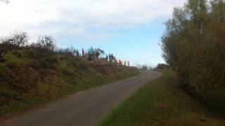 Andy Burton 306 cosworth Somerset Stages 2011 top of toll road