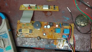 whirlpool dubal door fridge Pcb repair display